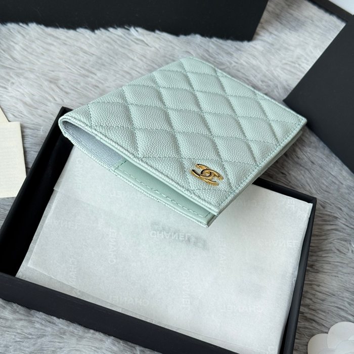 CHANEL パスポートケース カーフレザー ユニセックス 14.5×10.5×2cm