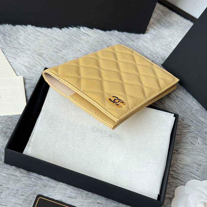 CHANEL パスポートケース カーフレザー ユニセックス 14.5×10.5×2cm