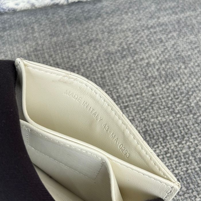 DIOR レディディオール 5スロットカードケース ラムスキン レディース 10.4×7×2cm