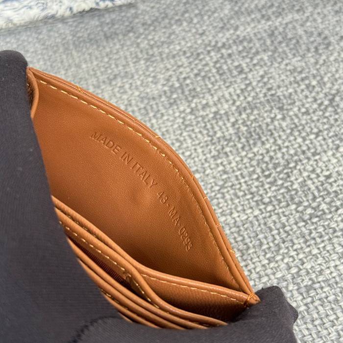 DIOR レディディオール 5スロットカードケース ラムスキン レディース 10.4×7×2cm