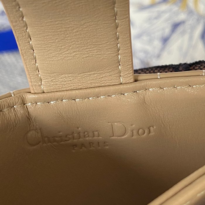DIOR レディディオール 5スロットカードケース ラムスキン レディース 10.4×7×2cm
