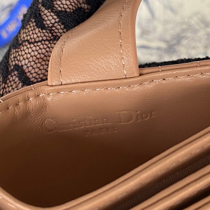DIOR レディディオール 5スロットカードケース ラムスキン レディース 10.4×7×2cm