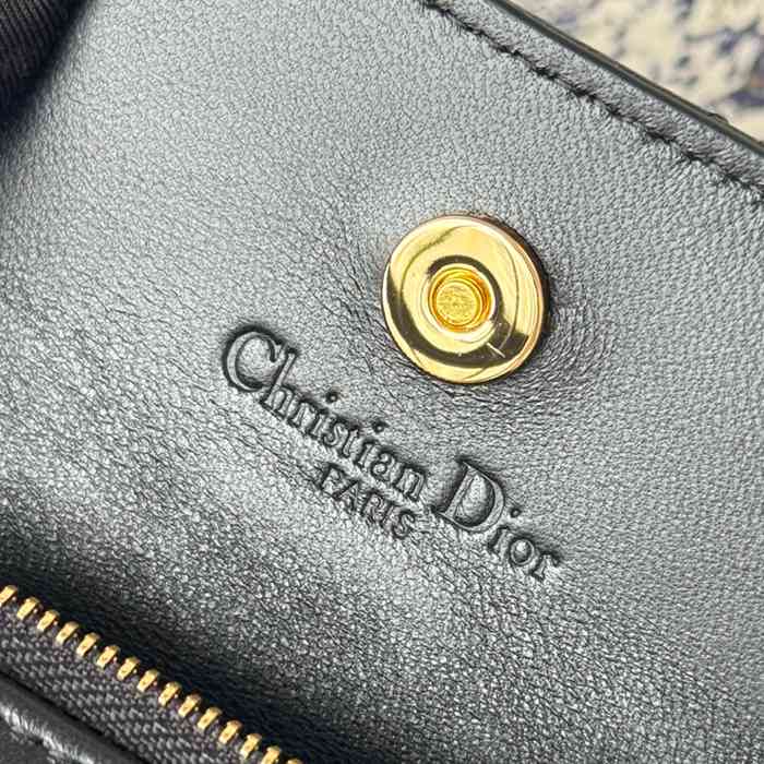 DIOR マイディオール グリシン ウォレット ラムスキン レディース 11×7.5×2.5cm