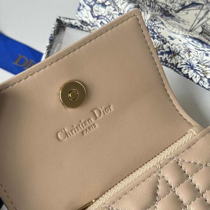 DIOR マイディオール グリシン ウォレット ラムスキン レディース 11×7.5×2.5cm