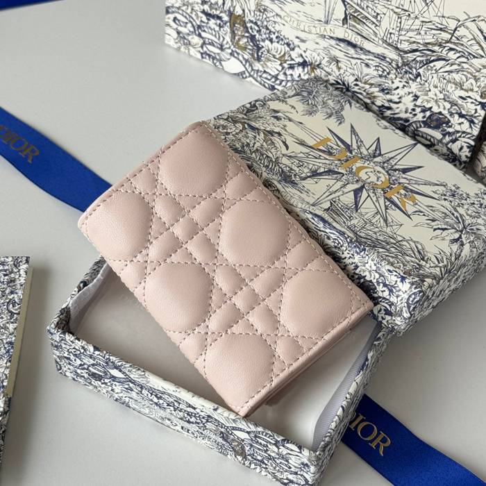 DIOR マイディオール グリシン ウォレット ラムスキン レディース 11×7.5×2.5cm