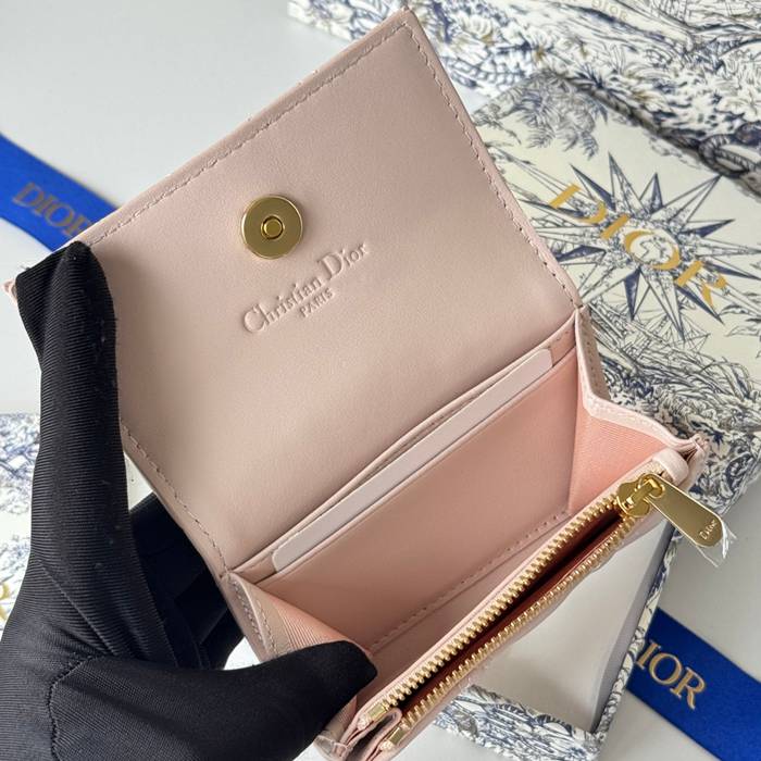 DIOR マイディオール グリシン ウォレット ラムスキン レディース 11×7.5×2.5cm