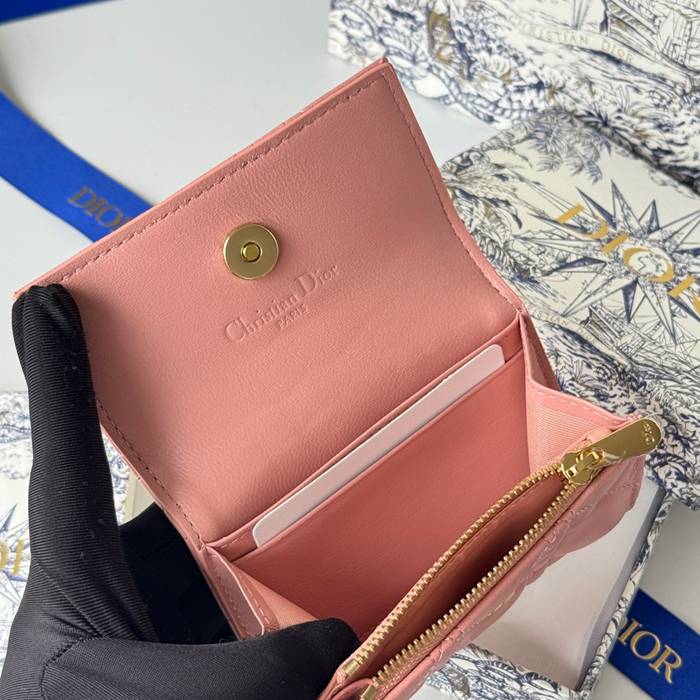 DIOR マイディオール グリシン ウォレット ラムスキン レディース 11×7.5×2.5cm