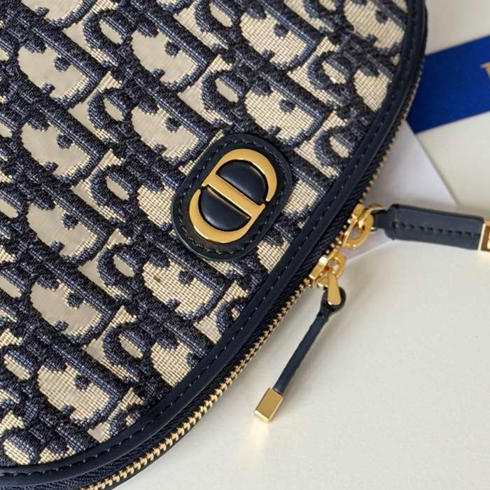 DIOR ポーチ オブリーク メンズ 15.5×24×7cm