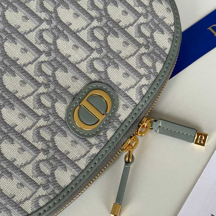 DIOR ポーチ オブリーク メンズ 15.5×24×7cm
