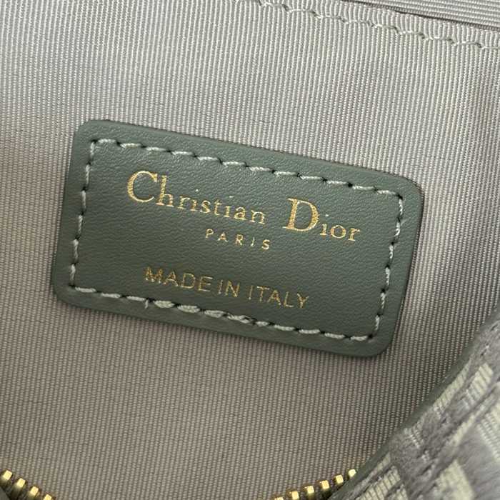 DIOR ポーチ オブリーク メンズ 15.5×24×7cm