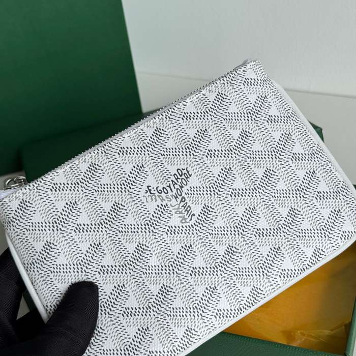 GOYARD ミニクラッチ コットンキャンバス ユニセックス 15×10×2cm