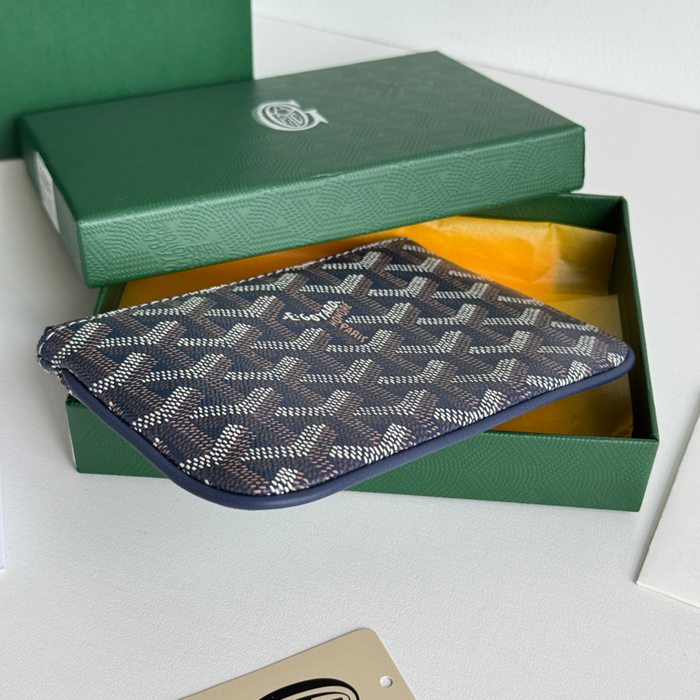 GOYARD ミニクラッチ コットンキャンバス ユニセックス 15×10×2cm