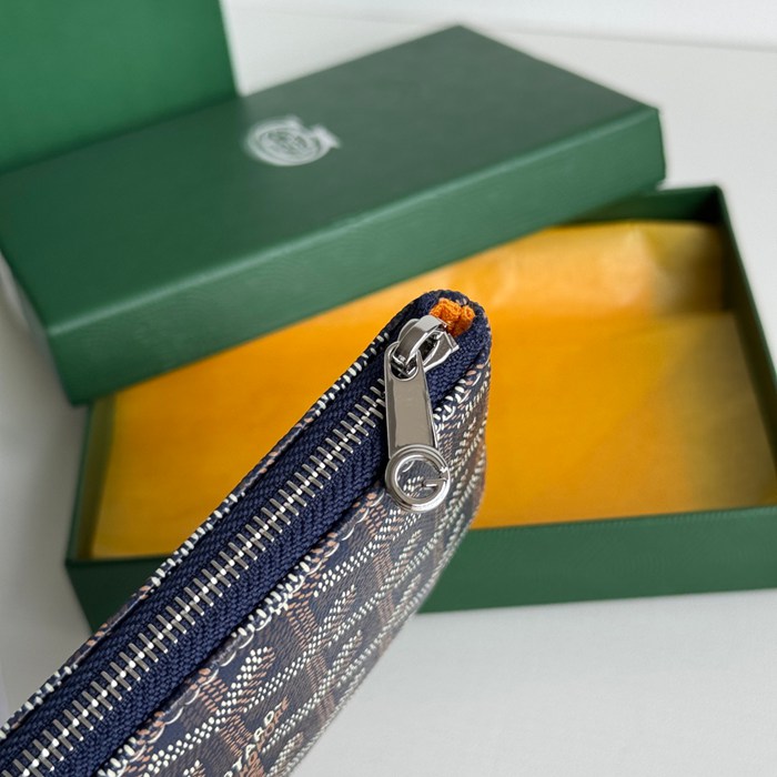 GOYARD ミニクラッチ コットンキャンバス ユニセックス 15×10×2cm