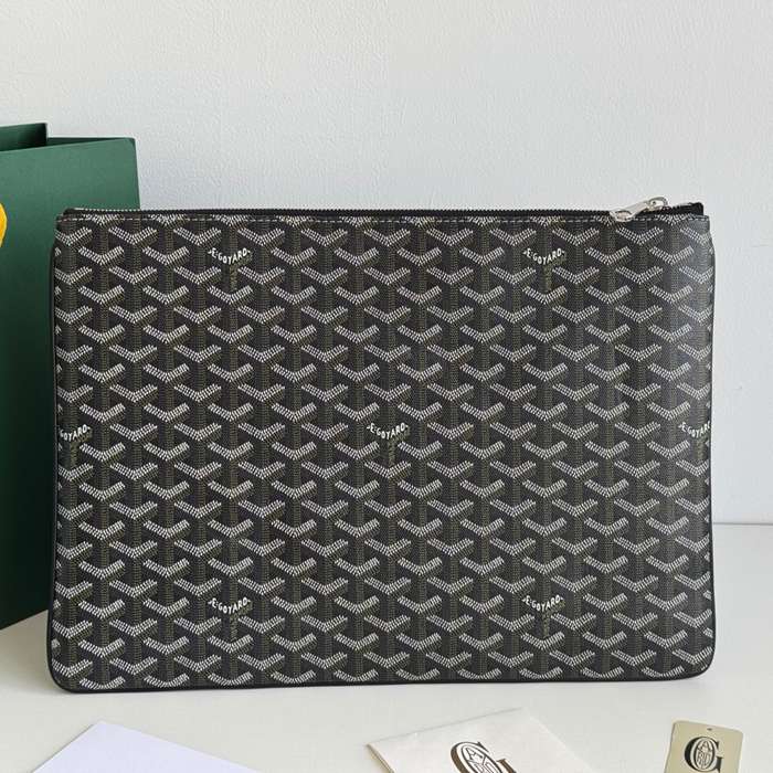 GOYARD MGM クラッチバッグ コットンキャンバス ユニセックス 37×26×1.5cm