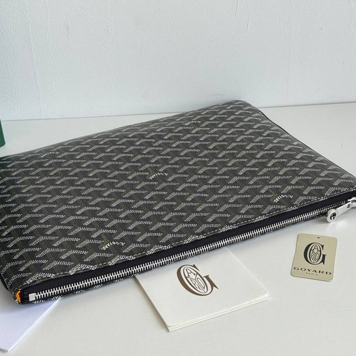 GOYARD MGM クラッチバッグ コットンキャンバス ユニセックス 37×26×1.5cm