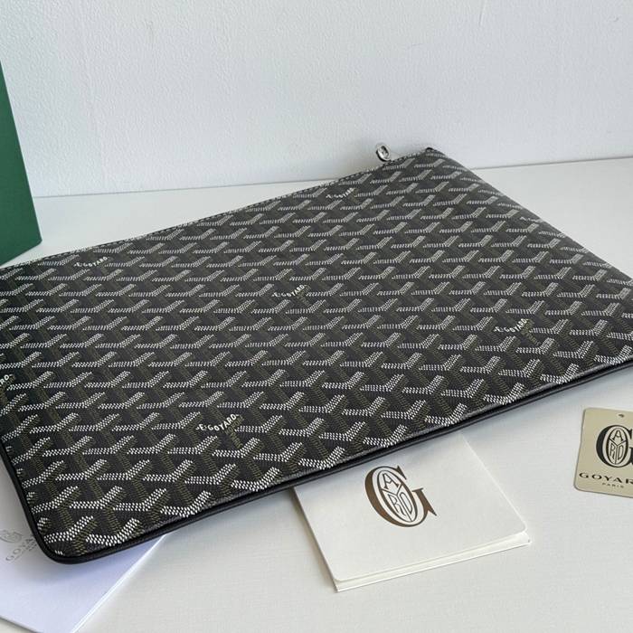 GOYARD MGM クラッチバッグ コットンキャンバス ユニセックス 37×26×1.5cm