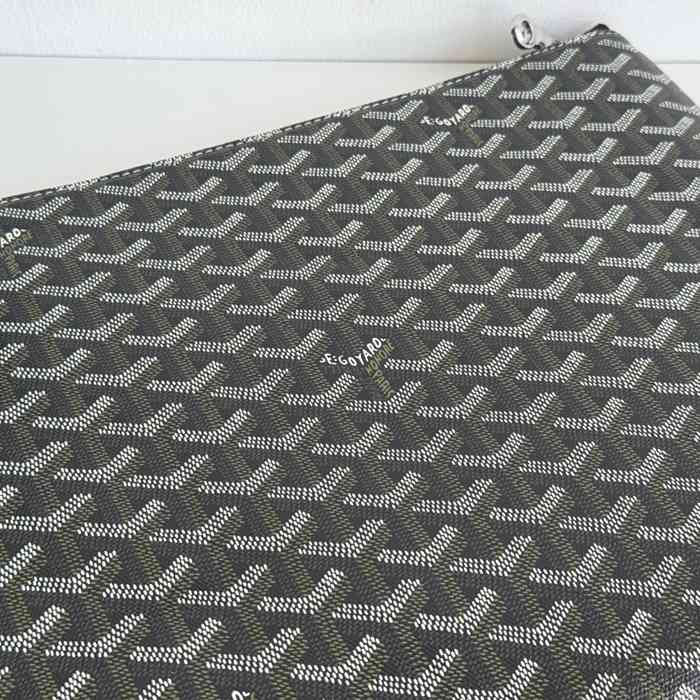 GOYARD MGM クラッチバッグ コットンキャンバス ユニセックス 37×26×1.5cm