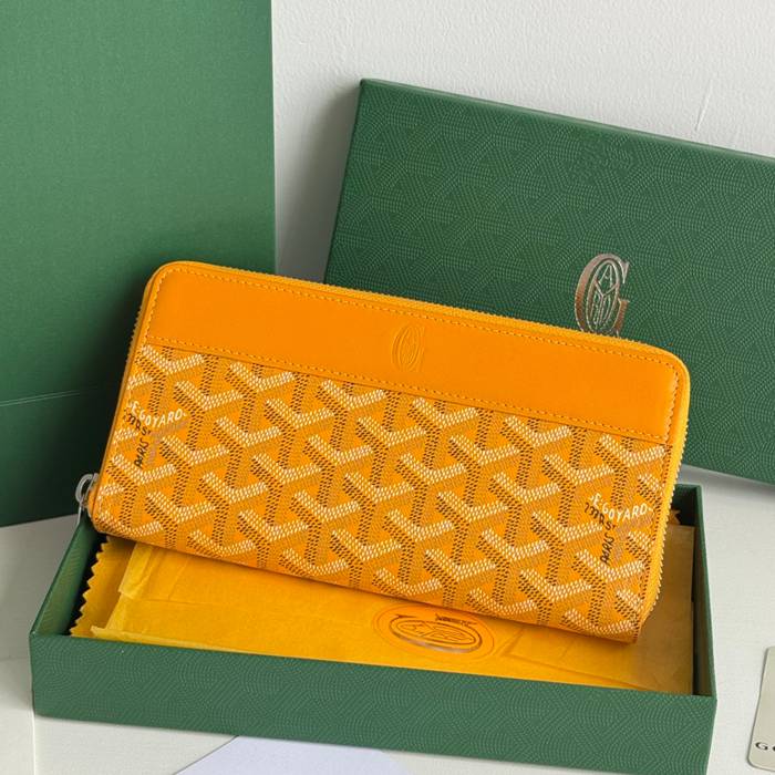 GOYARD ロングウォレット コットンキャンバス ユニセックス 20×11×2.3cm