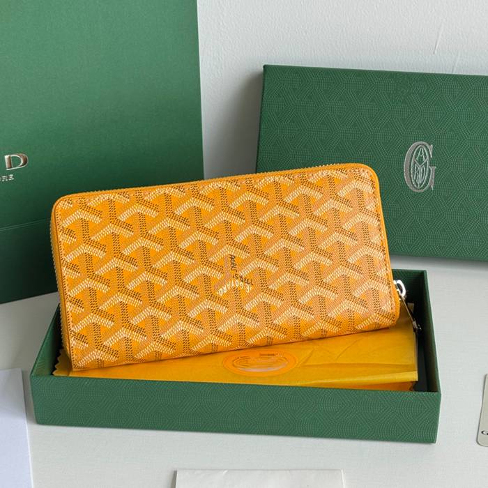 GOYARD ロングウォレット コットンキャンバス ユニセックス 20×11×2.3cm