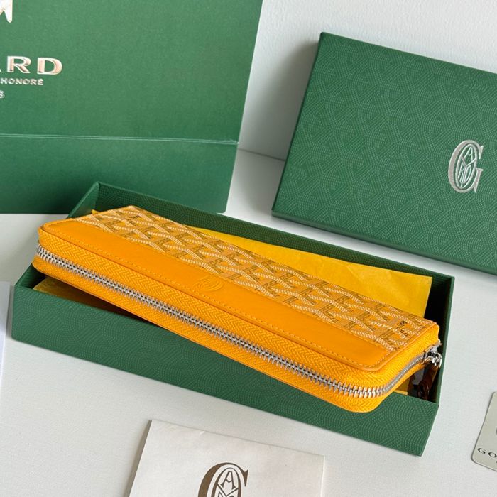 GOYARD ロングウォレット コットンキャンバス ユニセックス 20×11×2.3cm