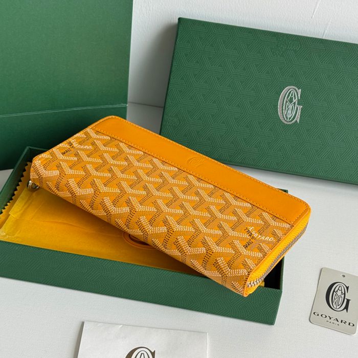 GOYARD ロングウォレット コットンキャンバス ユニセックス 20×11×2.3cm