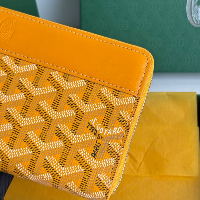 GOYARD ロングウォレット コットンキャンバス ユニセックス 20×11×2.3cm