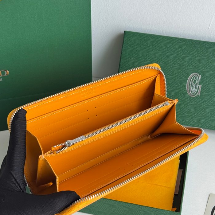 GOYARD ロングウォレット コットンキャンバス ユニセックス 20×11×2.3cm
