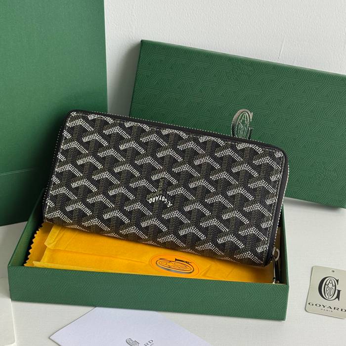 GOYARD ロングウォレット コットンキャンバス ユニセックス 20×11×2.3cm
