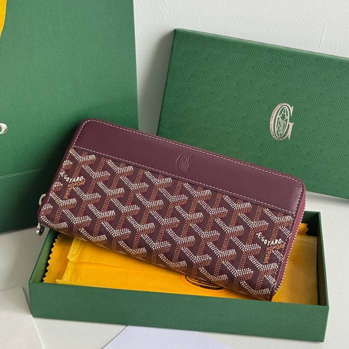 GOYARD ロングウォレット コットンキャンバス ユニセックス 20×11×2.3cm