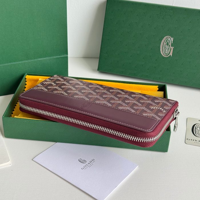 GOYARD ロングウォレット コットンキャンバス ユニセックス 20×11×2.3cm