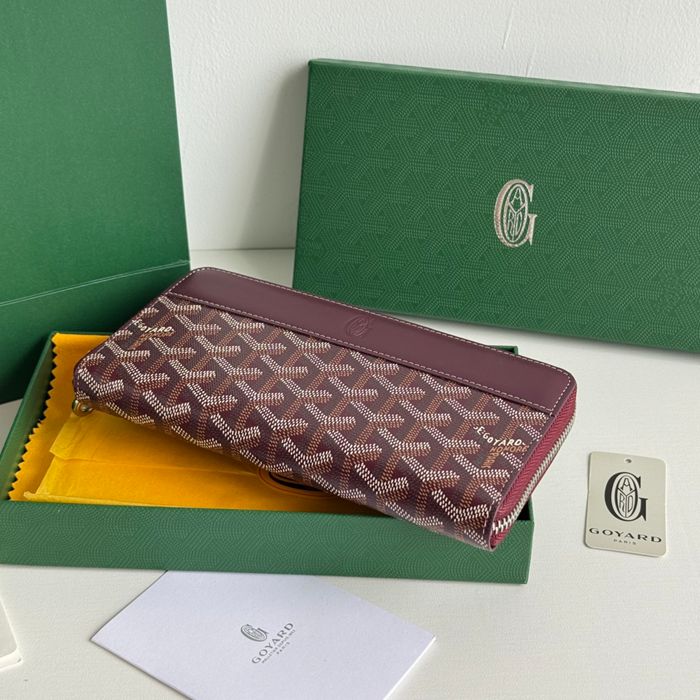 GOYARD ロングウォレット コットンキャンバス ユニセックス 20×11×2.3cm