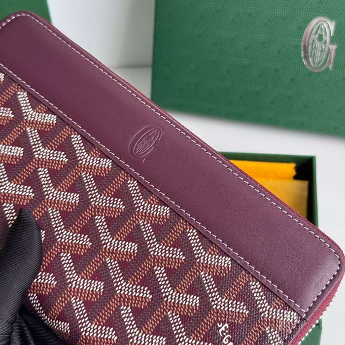GOYARD ロングウォレット コットンキャンバス ユニセックス 20×11×2.3cm