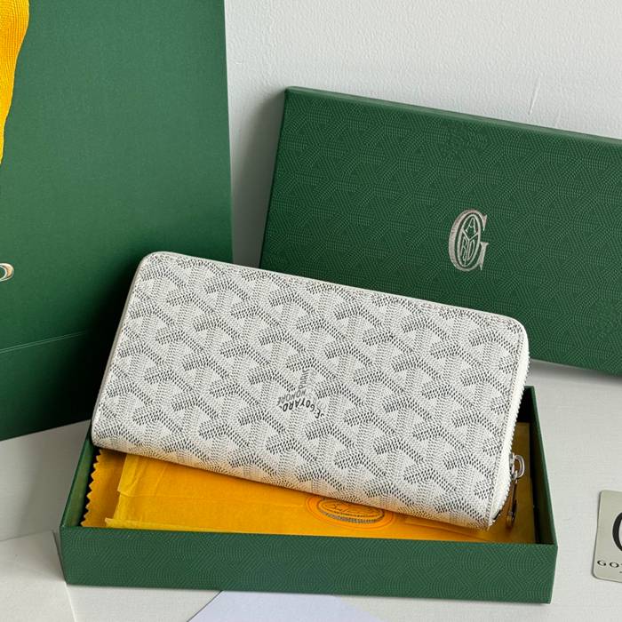 GOYARD ロングウォレット コットンキャンバス ユニセックス 20×11×2.3cm