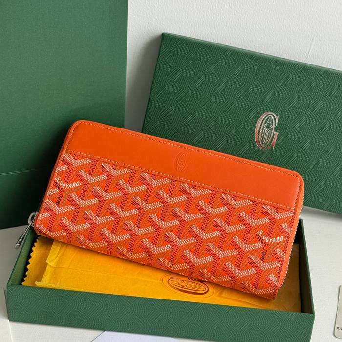 GOYARD ロングウォレット コットンキャンバス ユニセックス 20×11×2.3cm