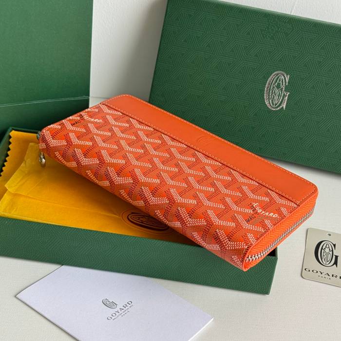 GOYARD ロングウォレット コットンキャンバス ユニセックス 20×11×2.3cm