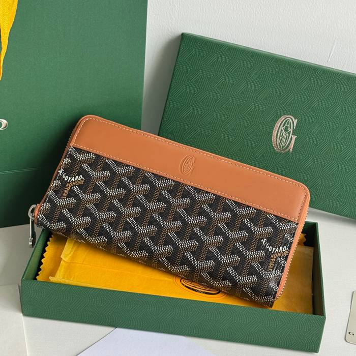 GOYARD ロングウォレット コットンキャンバス ユニセックス 20×11×2.3cm