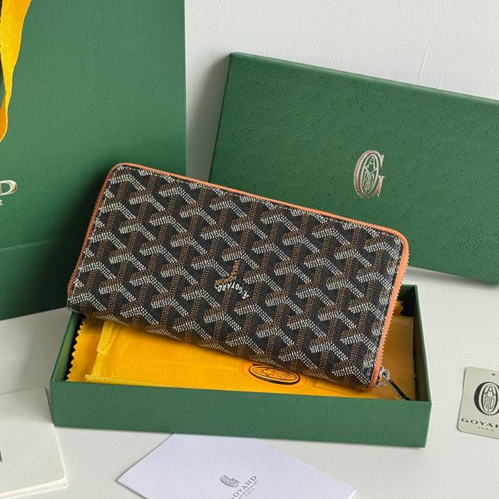 GOYARD ロングウォレット コットンキャンバス ユニセックス 20×11×2.3cm
