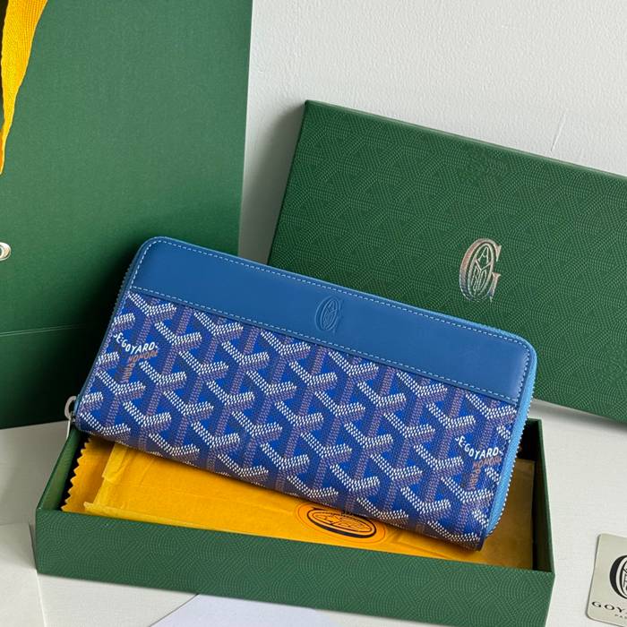 GOYARD ロングウォレット コットンキャンバス ユニセックス 20×11×2.3cm