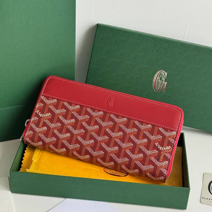 GOYARD ロングウォレット コットンキャンバス ユニセックス 20×11×2.3cm