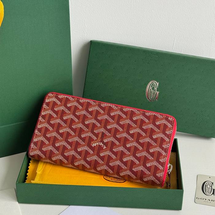 GOYARD ロングウォレット コットンキャンバス ユニセックス 20×11×2.3cm