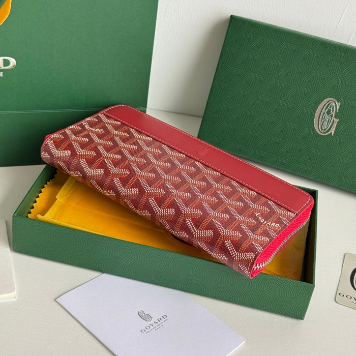 GOYARD ロングウォレット コットンキャンバス ユニセックス 20×11×2.3cm