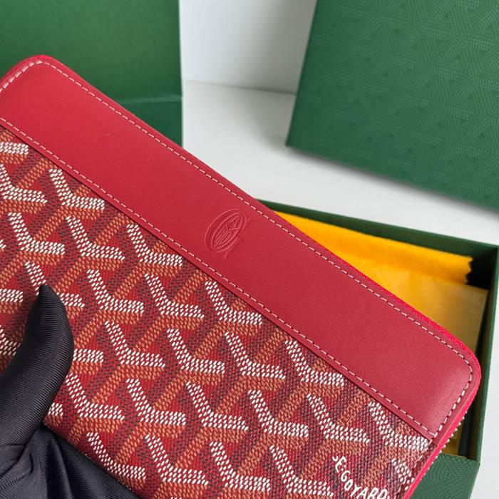 GOYARD ロングウォレット コットンキャンバス ユニセックス 20×11×2.3cm