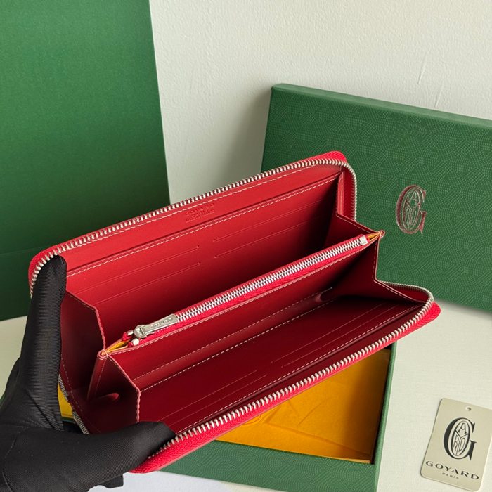 GOYARD ロングウォレット コットンキャンバス ユニセックス 20×11×2.3cm