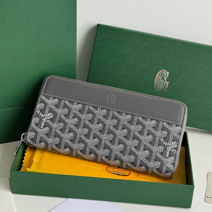 GOYARD ロングウォレット コットンキャンバス ユニセックス 20×11×2.3cm