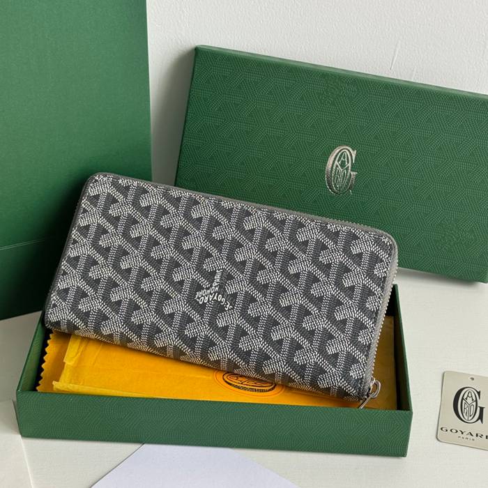GOYARD ロングウォレット コットンキャンバス ユニセックス 20×11×2.3cm