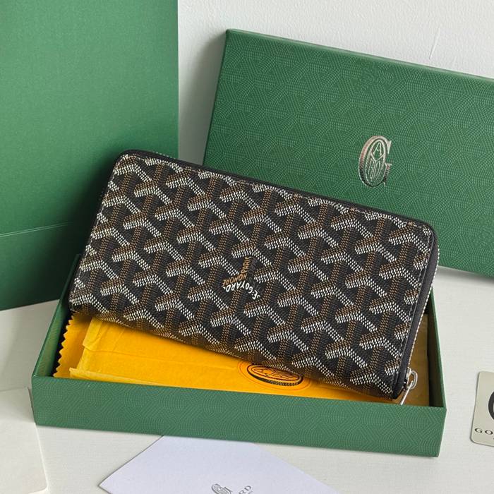GOYARD ロングウォレット コットンキャンバス ユニセックス 20×11×2.3cm