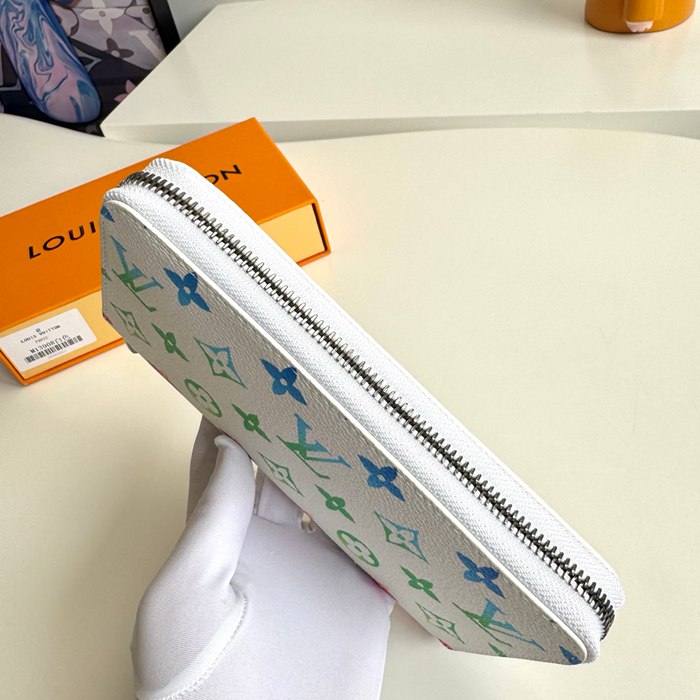 LOUIS VUITTON ジッピー ウォレット モノグラム キャンバス レディース 19×10cm
