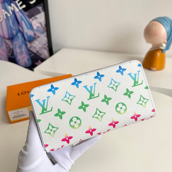 LOUIS VUITTON ジッピー ウォレット モノグラム キャンバス レディース 19×10cm