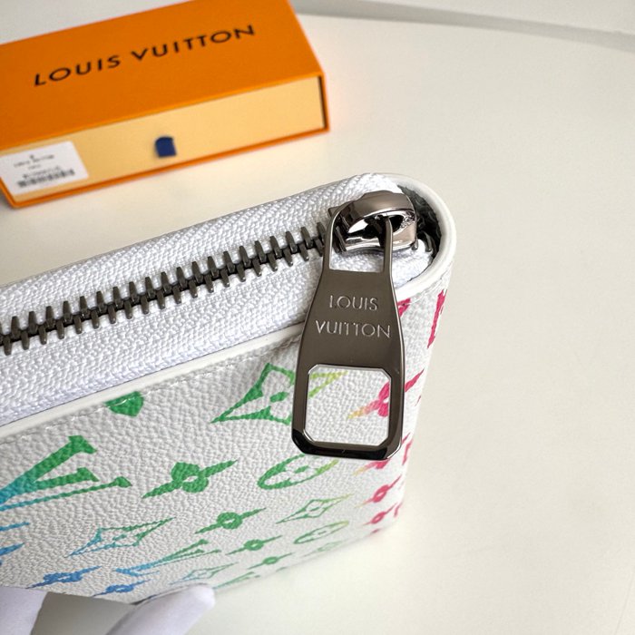 LOUIS VUITTON ジッピー ウォレット モノグラム キャンバス レディース 19×10cm