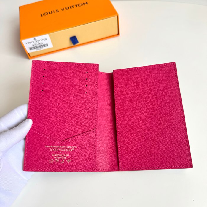 LOUIS VUITTON パスポートケース モノグラム マルチカラー レディース 14×10×2.5cm